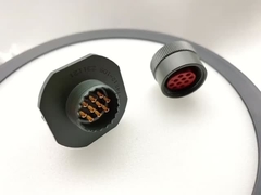 Jam Nut Receptacle MIL-DTL-26482 Series I 10 Female Pins Mil Dtl 26482 Connector