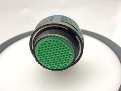 Cadmium Shell MIL-DTL-38999 Series 3 100 Female Pins Mil Dtl 38999 Power Connector