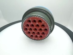19 Contacts Straight Plug MIL-C-26482 II for Durable Connection in Heavy Duty Applications