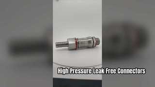 KAIDA High Pressure Stainless Steel Fluid Connectors