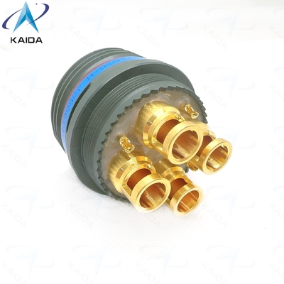 quality  6 Contact Olive Green Cadmium Plug for Exceptional Durability and Reliability.D38999 Series Epoxy Potting.D38999/26WJ28SB-H.Solder Power Contacts factory