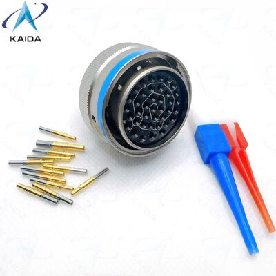 Quality  MIL-DTL-83723, SERIES III CONNECTORS  WITH BAYONET COUPLING，M83723/77R2039N，Straight plug,  RFI grounding,Shell Size 20 with Contact layout 20-39. factory