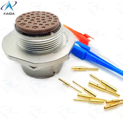 Quality  MIL-DTL-83723, SERIES III CONNECTORS  WITH BAYONET COUPLING，M83723/74R2039N，Jam Nut Receptacle,  Shell Size 20 with Contact layout 20-39. factory