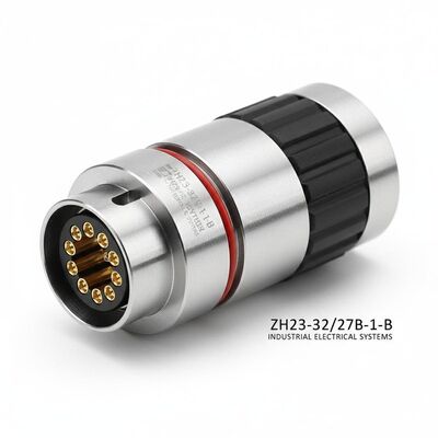 Quality  Crimp Contact Type ZH23-32/27B-1-B Bayonet Coupling Connector Perfect Choice for Industrial Electrical Systems factory