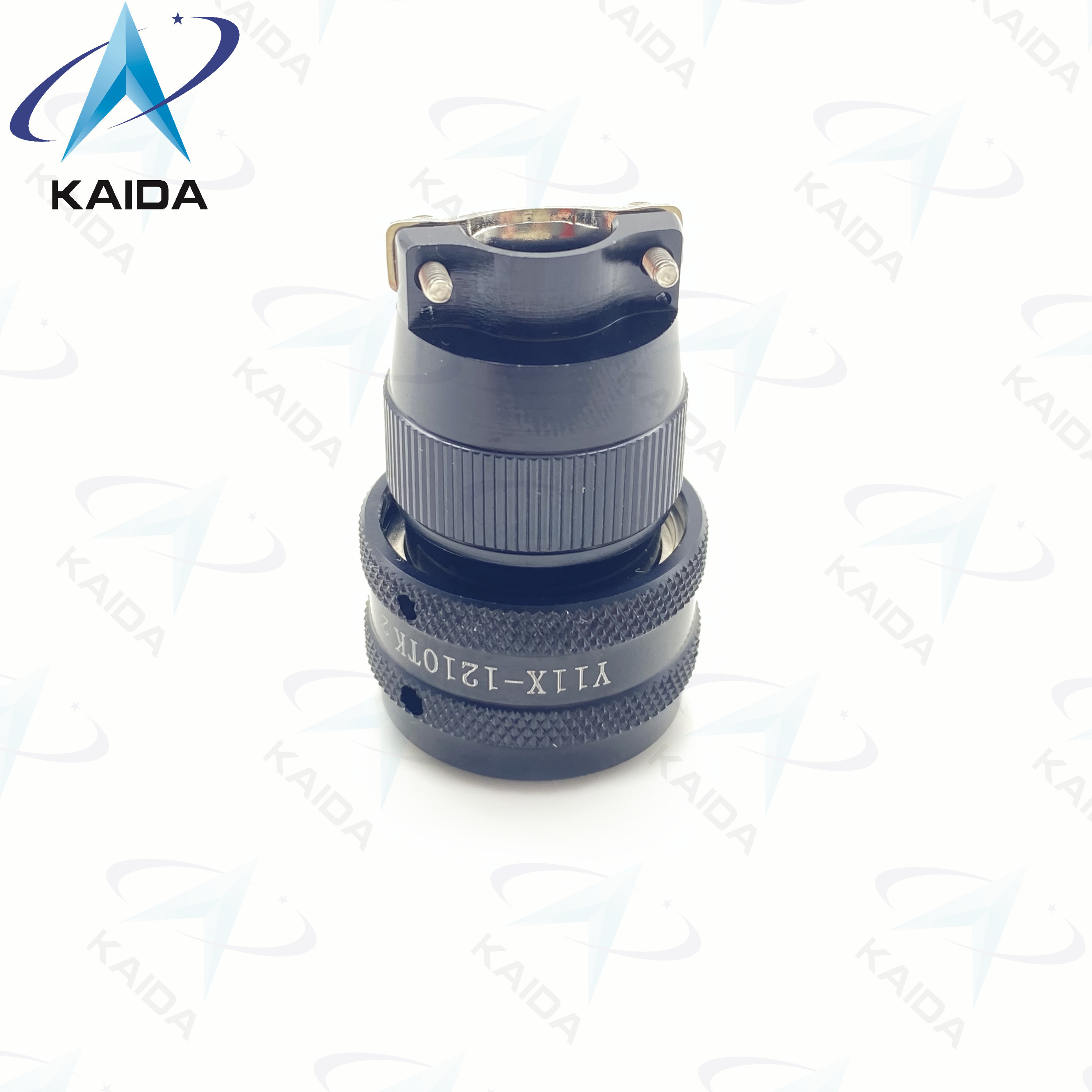 10 Contacts Plug Round Pin Electrical Connector -55C To 125C Circular ...