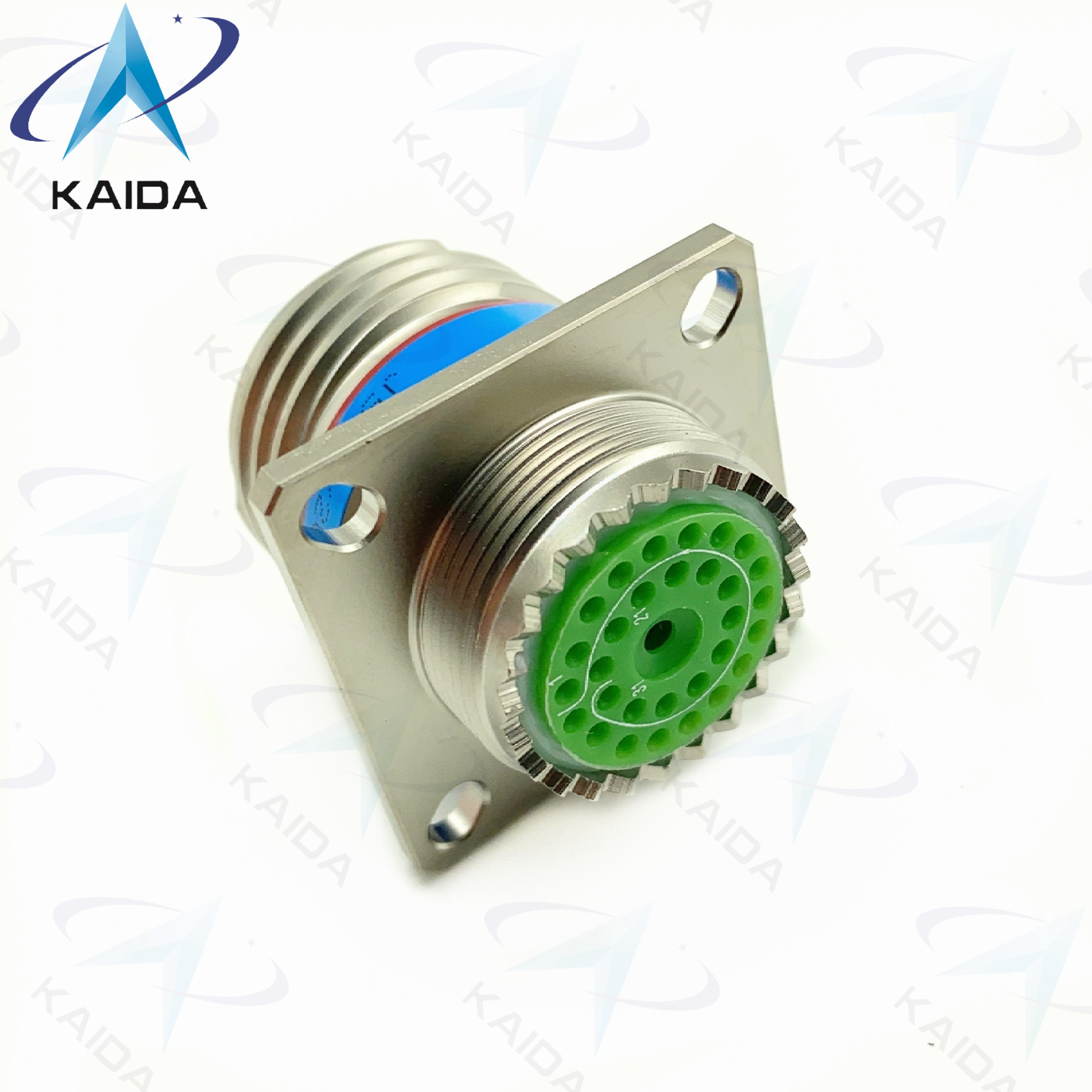 Square Flange Receptacle MIL-DTL-38999 Series Ⅲ with 500V Electroless ...