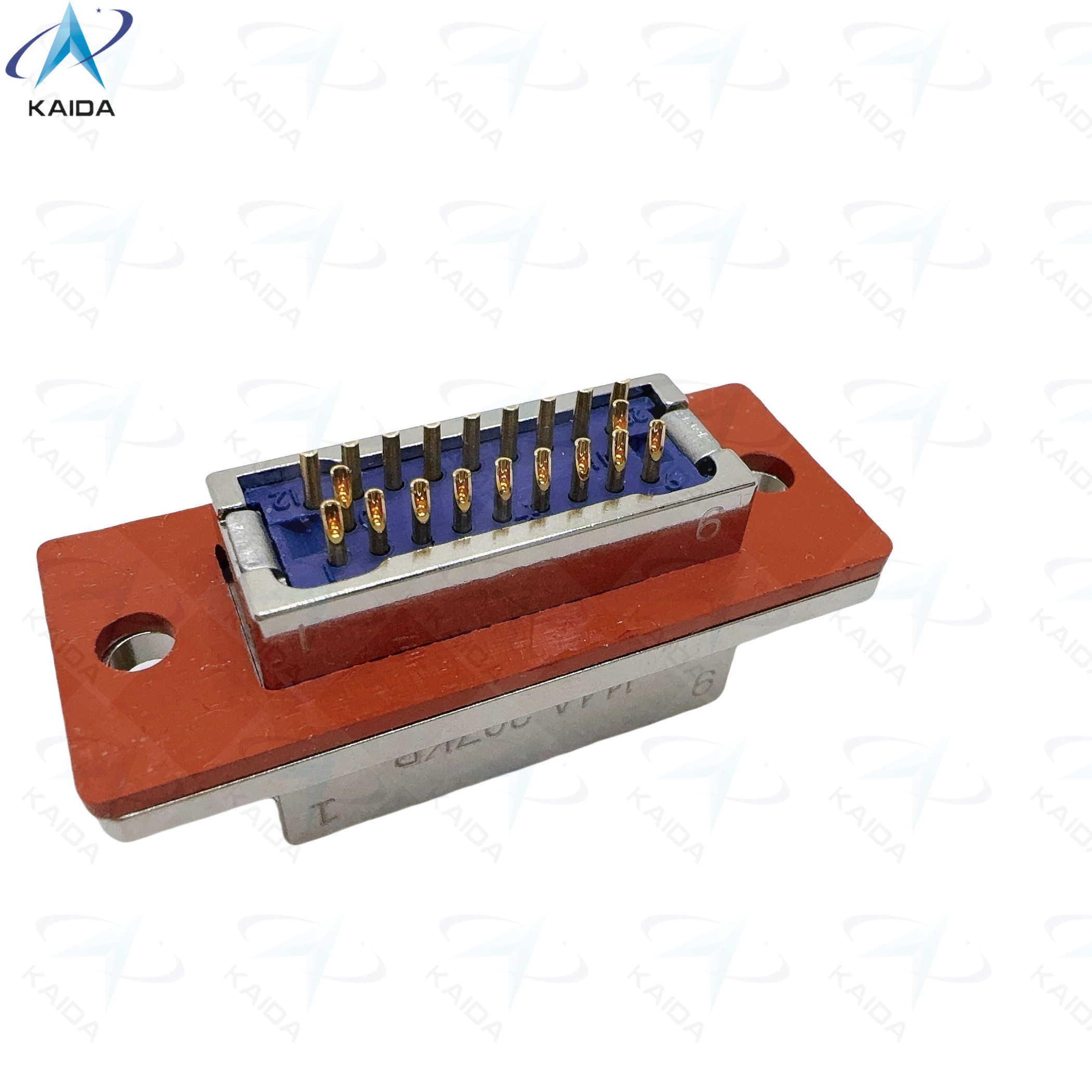 Rectangular Receptacle 3A Current Rating J14 Connector Solder Termination Voltage Receptacle ...