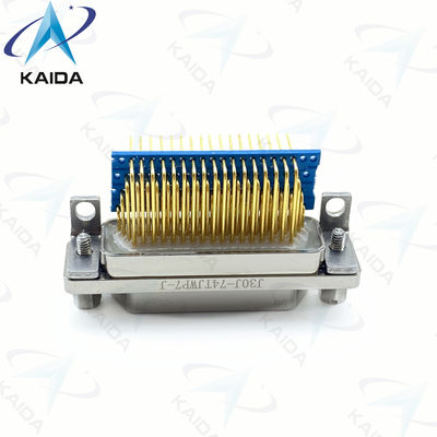 Elbow PCB MIL-DTL-83513 Micro-D Connectors Plug With Pin 83513 Connector