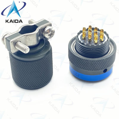 Olive Drab Cadmium MIL-DTL-26482 Connector I MS3116F12-10S Straight Plug With Cable Clamp