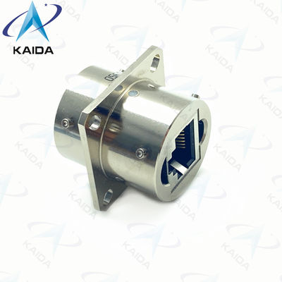 YW122F01 RJ45 Circular Connector YW Connectors D38999 Rj45 Bayonet Type Triple Thread