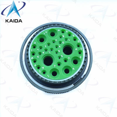 Connector Type Plug for MIL-DTL-38999 Series Ⅲ Copper Alloy.D38999/26WJ31PN. 2 Coax Contact and 29 Power Contact