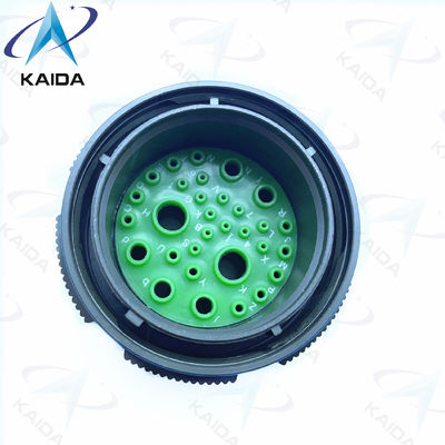 Connector Type Plug for MIL-DTL-38999 Series Ⅲ Copper Alloy.D38999/26WJ31PN. 2 Coax Contact and 29 Power Contact
