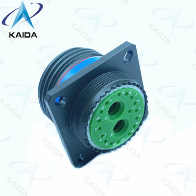 MIL-DTL-38999 Series Ⅲ Connector D38999/20WG79PN High And Low Frequency Mixed Olive Green Cadmium Plating