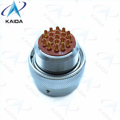 Rain Proof Circular Electrical Connector Industrial Grade Stainless Steel Plug