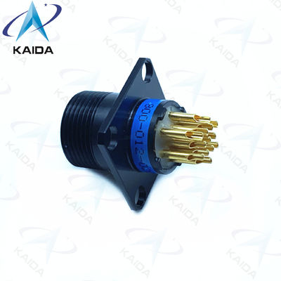 Series 800 Custom Connectors Black Anodized Contacts Aviator Connectors