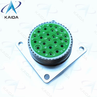 Copper Alloy Plug MIL-DTL-38999 Series 1 24 Female Pins Mil D38999 Connectors