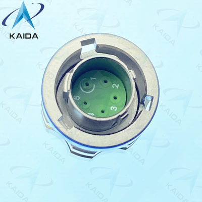 Electroless Nickel Plating Custom Connectors 5 Female Pins Miniature Circular Connector