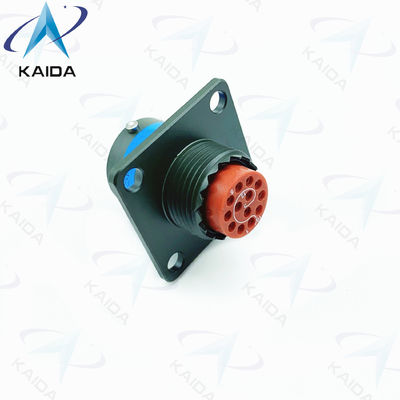 Crimp Wall Mount D38999 Series 2 Receptacle 500V 38999 Ethernet Connector 13 Female Pins.MS27497T10B35S