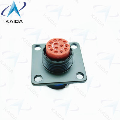 Crimp Wall Mount D38999 Series 2 Receptacle 500V 38999 Ethernet Connector 13 Female Pins.MS27497T10B35S