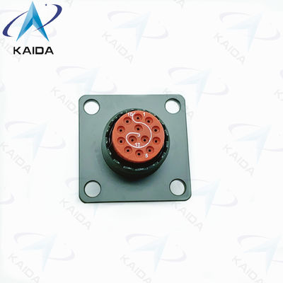 Crimp Wall Mount D38999 Series 2 Receptacle 500V 38999 Ethernet Connector 13 Female Pins.MS27497T10B35S