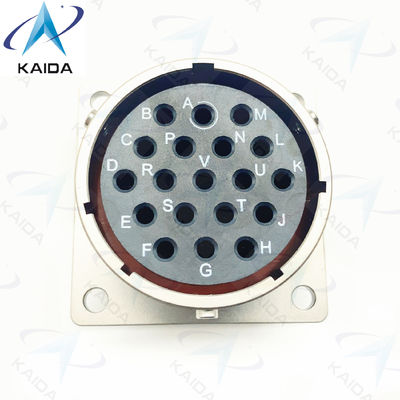 19 Female Pins MIL-DTL-26482 Connector Electroless Nickel Finsh Mil Dtl 26482 Series Ii