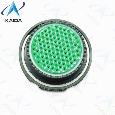 Cadmium Shell MIL-DTL-38999 Series 3 100 Female Pins Mil Dtl 38999 Power Connector