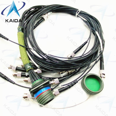 Metal Connector Optical Fiber Connectors 0.5m Cable Fiber Optic Connector