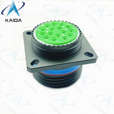 Threaded Circular MIL-DTL-38999 Series 3 Connector 16 Male Pins D38999 20WG16PN