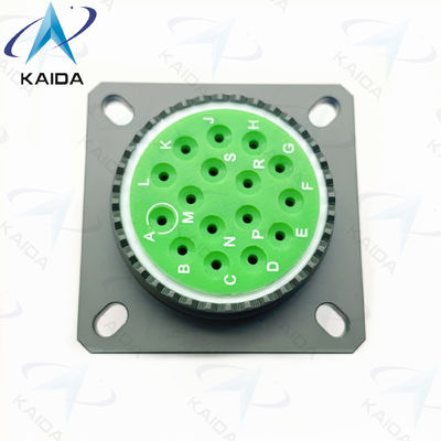 Threaded Circular MIL-DTL-38999 Series 3 Connector 16 Male Pins D38999 20WG16PN