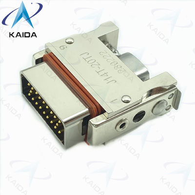 Gold Plating J14 Connector Plug With Pin Light Weight Military Spec Connectors