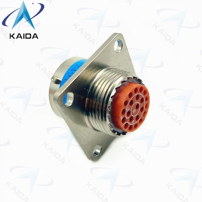 22 Male Contacts MIL-DTL-38999 Series 2 Wall Mounting D38999 Connector