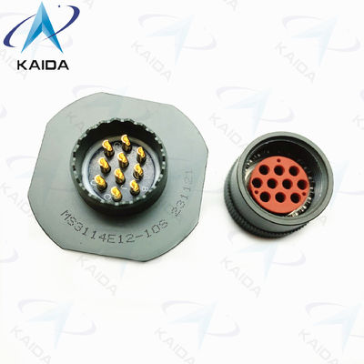 Jam Nut Receptacle MIL-DTL-26482 Series I 10 Female Pins Mil Dtl 26482 Connector