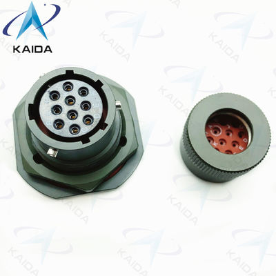 Jam Nut Receptacle MIL-DTL-26482 Series I 10 Female Pins Mil Dtl 26482 Connector
