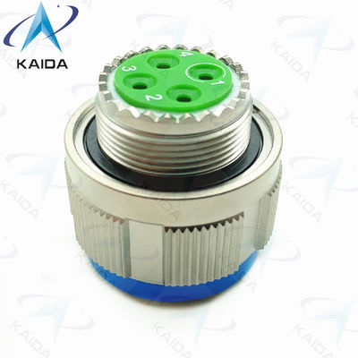 4 Female Pins MIL-DTL-38999 Series 3 D38999 Connector High Shock Resistance