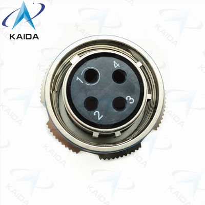 4 Female Pins MIL-DTL-38999 Series 3 D38999 Connector High Shock Resistance
