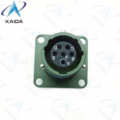 Circular D38999 Series 1 Connector Gold Plating Wall Mounting MIL-DTL-38999 Connector