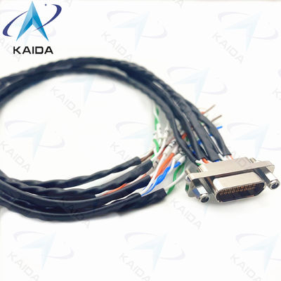 Balck Wire MIL-DTL-83513 Micro-D Connectors Brass Coupling Nut Micro D Connector