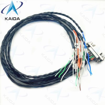 Balck Wire MIL-DTL-83513 Micro-D Connectors Brass Coupling Nut Micro D Connector