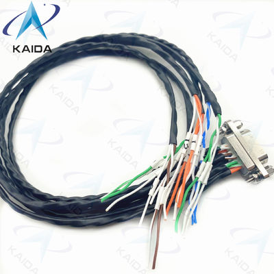 Balck Wire MIL-DTL-83513 Micro-D Connectors Brass Coupling Nut Micro D Connector