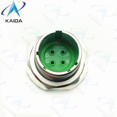 MIL-DTL-38999 Series Ⅲ Jam Nut Receptacle Connector With Crimp Contact Electroless Nickel TVS07RF15-04P.8D Series