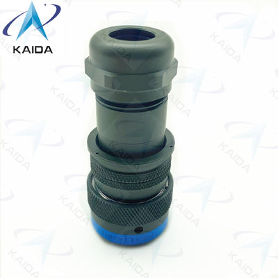 MIL-DTL-26482 Series 1 MS3116HM12-14S Custom Hermetic Backshell 14 Female Pins Olive Green Cadmium Plating