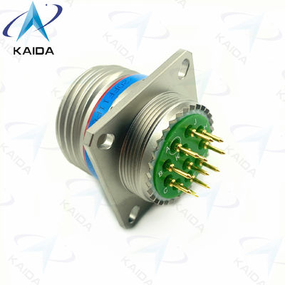 Short PCB Tail Type MIL-DTL-38999 Series Ⅲ Receptacle Connector D38999/20FF11PCN Electroless Nickel.8D Series