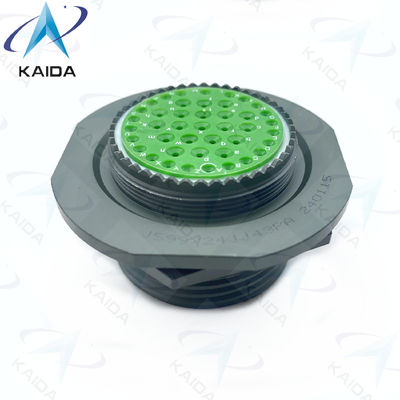 500V MIL-DTL-38999 Series Ⅲ 7A Jam Nut Receptacle D38999/24WJ43PA 43 Male Pins.8D Series