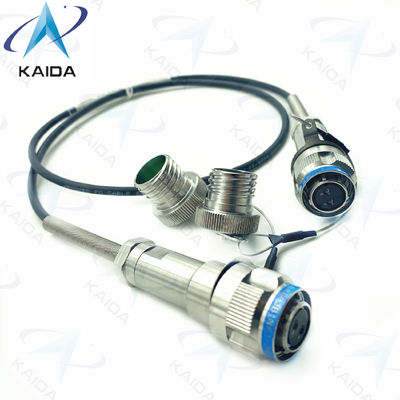 Stainless Steel Passivated Finish Optical Fiber Connectors 2*J599/26KB02B1N-8.0(GD)