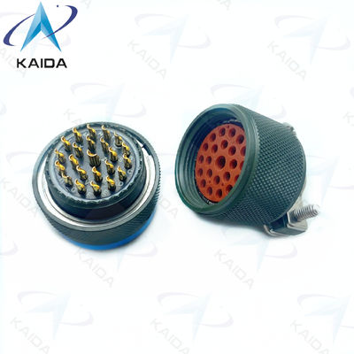 Straight Plug MIL-DTL-26482 Series Ⅰ with Cable Clamp Accessory MS3116F16-23S Olive Green Cadmium 23 Female Pins