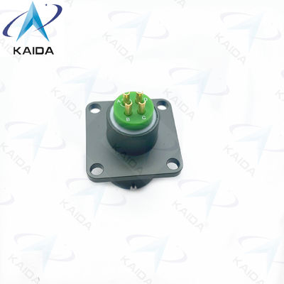 Shell Size 11 MIL-DTL-38999 Series Ⅰ -55°C To 125°C MS27496E11B04PA-H 4 Male Pins Olive Green Cadmium Palting
