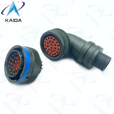 90 Degree Plug Gender Solder Contact Termination MIL-DTL-26482 Series Ⅰ PT08E16-26P Electrically Conductive Cadmium