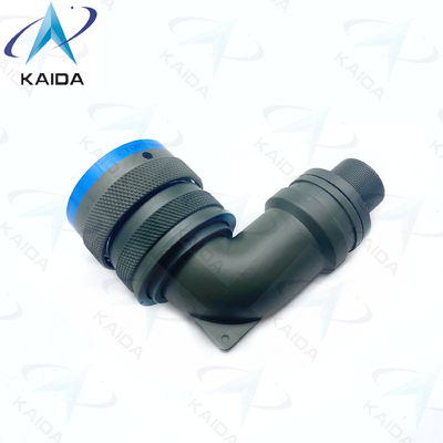 Miniature Connector MIL-DTL-26482 Series Ⅰ With Olive Green Cadmium Shell Finish 90 Degree Plug PT08E16-8P 8 Male Pins