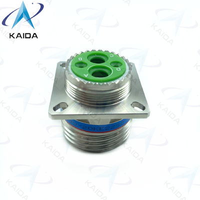 Twinax Contact Material Copper Alloy MIL-DTL-38999 Series Ⅲ -55°C To 125°C D38999/20KE22SC 4 Female Pins Stainless Steel