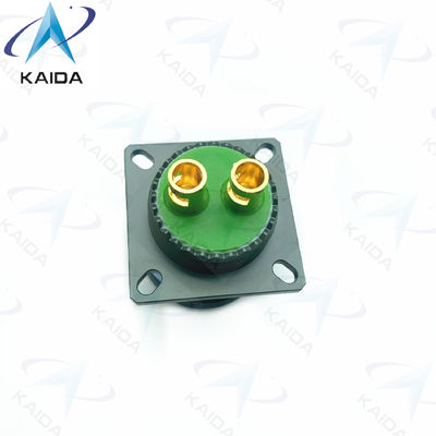 500V MIL-DTL-38999 Series Ⅲ Threaded Connector D38999/20WE62PN-H.2 8# Power Contact Olive Green Cadmium 8D Series